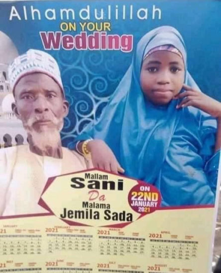Elderly Man Weds Little Girl In Northern Nigeria (Photo)