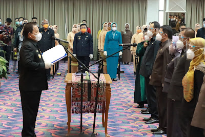 Gubernur Arinal Lantik 14 Pejabat Pimpinan Tinggi Pratama