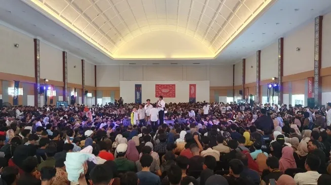 Sempat Dicabut Izinnya, Antusiasme Acara Desak Anies di Yogyakarta Membludak Dipadati Ribuan Orang