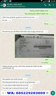 Bukti Barang Sampai Obat Kutil Kelamin