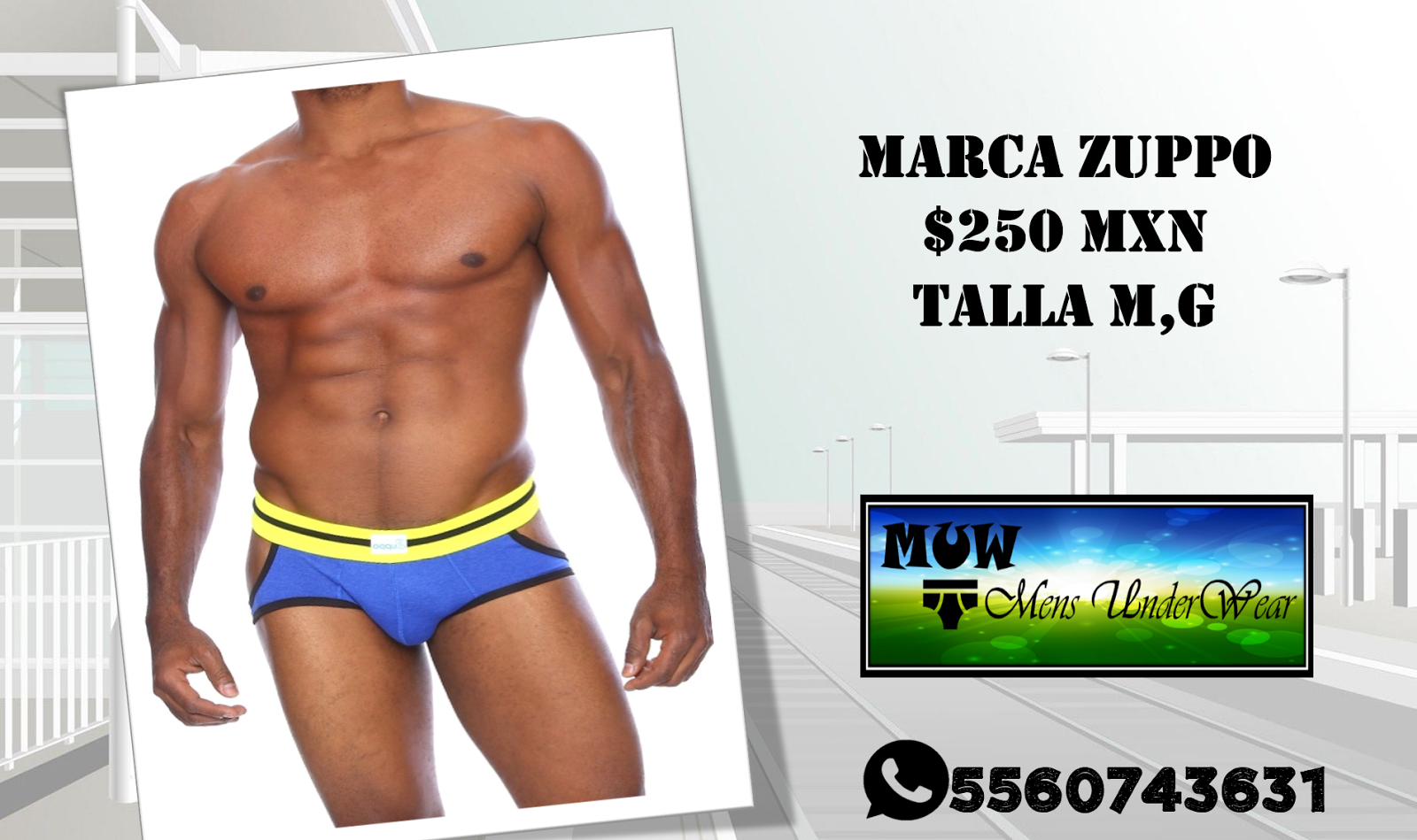 ZUPPO UNDERWEAR SUSPENSORIO