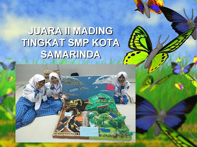 SMP Negeri 9 Samarinda Meraih Jua 2 Lomba Madingar