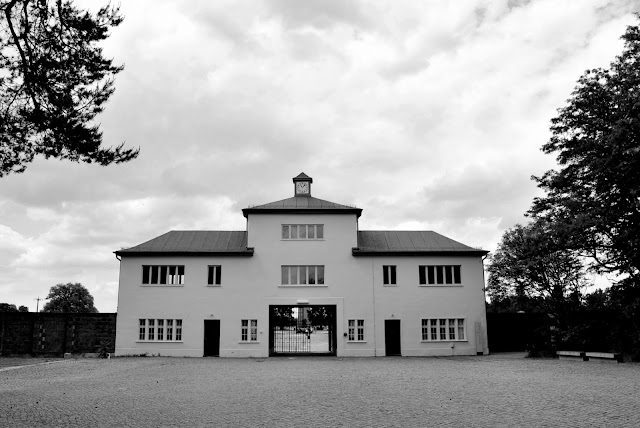 Campo de concentración Sachsenhausen. Oranienburg. Berlín. Entrada del campo