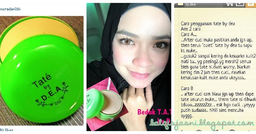 Review dan testimoni :Bedak Sejuk Tanaka (tate by nora 