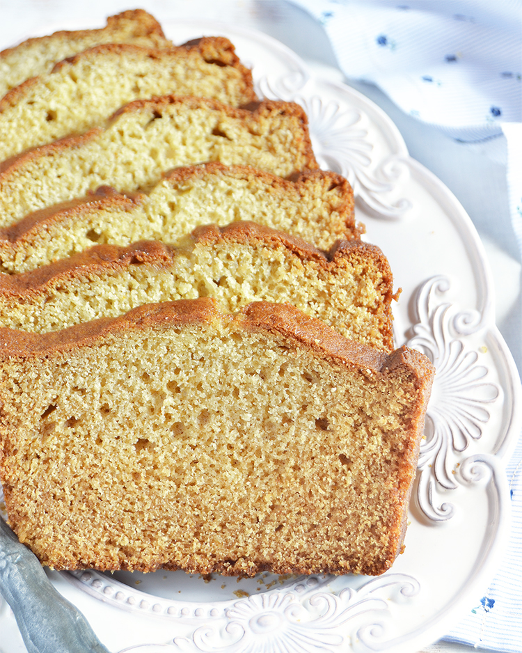 Budín de naranja y miel