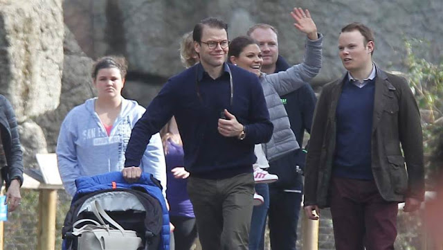 Crown Princess Victoria and Crown Prince Daniel and Princess Estelle visits San Fransisco