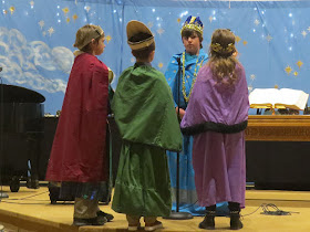 Christmas pageant magi and King Herod