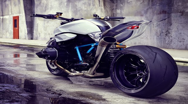 high-tech motorcycle sophisticated superhero