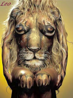 Zodiak Leo Tatto Ful Body 