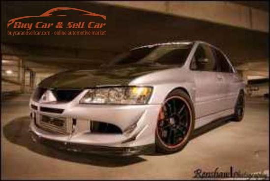 silver mitsubishi lancer evo 8 wallpaper