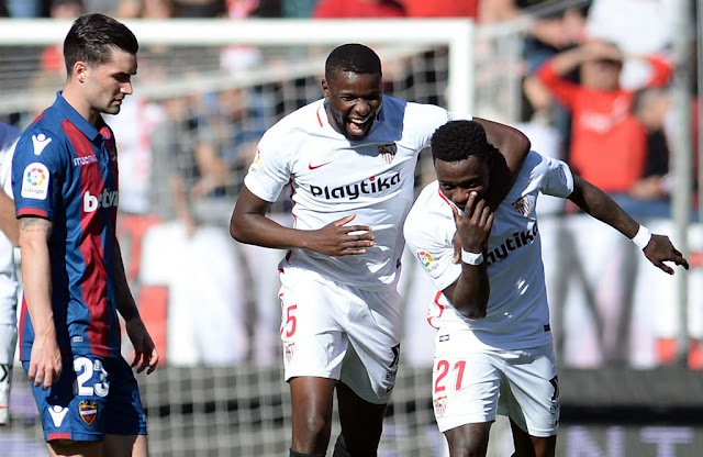 precedentes sevilla fc levante