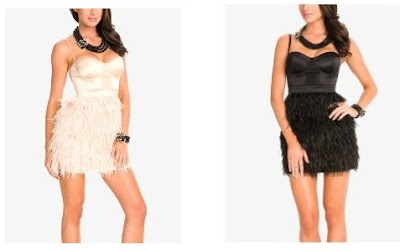 Fringe Dress on Fashion Diary  Feather Fringe Dress