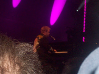 Another picture of Elton John taken close to the stage!