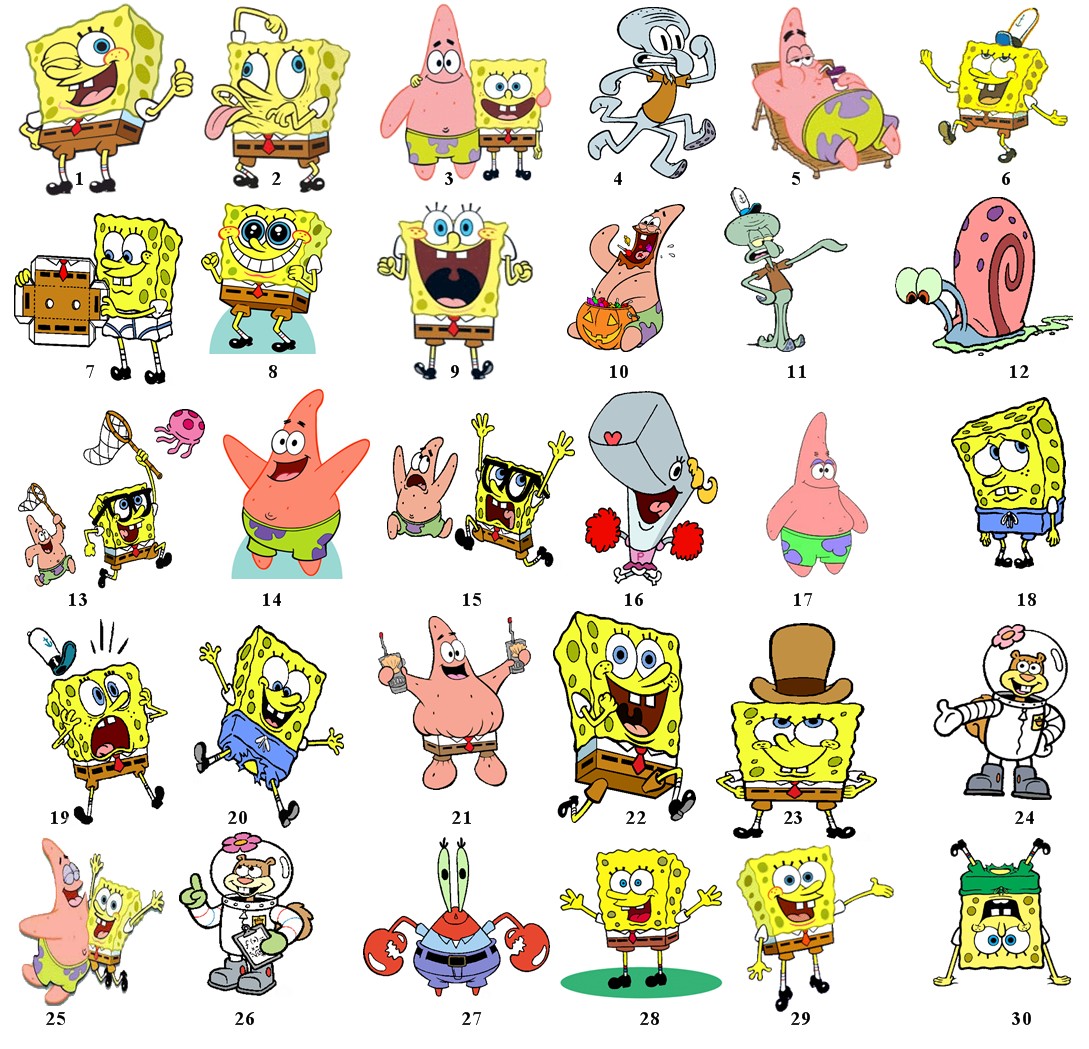 gambar  spongebob  lucu 
