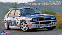 Hasegawa 1/24 LANCIA SUPER DELTA '1993 RALLY APPENNINO REGGIANO' (20648) Color Guide & Paint Conversion Chart