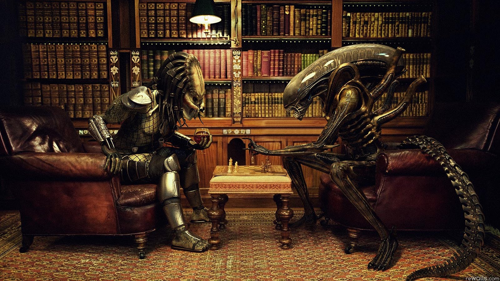 Alien vs Predator Chess