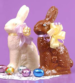 Chocolate Easter Bunnies Gift Idea