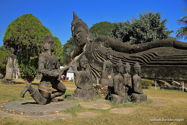 Buddha Park em Vientiane, O que visitar em Vientiane, O que fazer em Vientiane, Roteiro Laos, O que visitar no Laos
