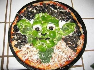 Pizza Art Seen On lolpicturegallery.blogspot.com