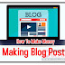 How To Make Money Making Blog Posts