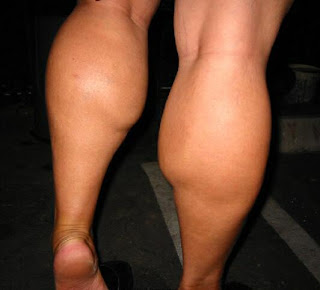 bbw natural muscular calves fetish