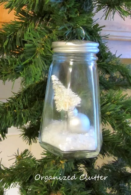 Anthropologie Inspired Shaker Tree Ornaments www.organizedclutterqueen.blogspot.com