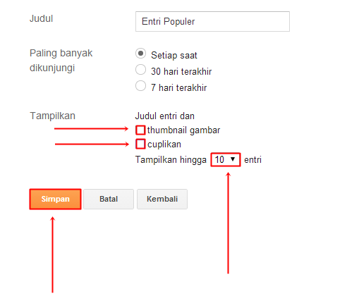 Cara Membuat Popular Post Warna-warni di Blog