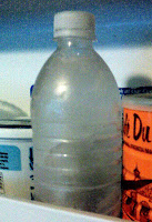 bottle of ice