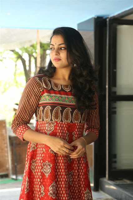 Nikhila Vimal cute in churidar