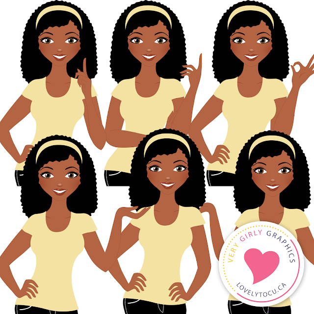 Free girl avatar clipart from Lovelytocu