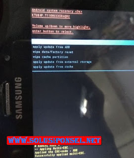 Cara Hard Reset Samsung GALAXY Tab 3 V SM-T116NU
