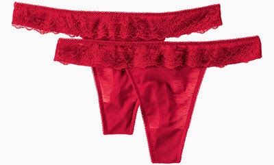 tanga rojo Lidl Jolinesse moda íntima