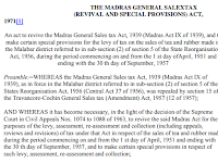 1939 Madras Sales Tax to  2017 GST