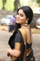 Poorna in Cute Backless Choli Saree Stunning Beauty at Avantika Movie platinum Disc Function ~  Exclusive 017.JPG