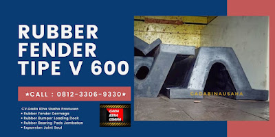 rubber fender v 600