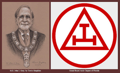 M.E. John I. Gray. Grand High Priest. Grand Royal Arch Chapter of Florida. York Rite. by Travis Simpkins