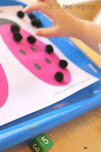 ladybug counting printable