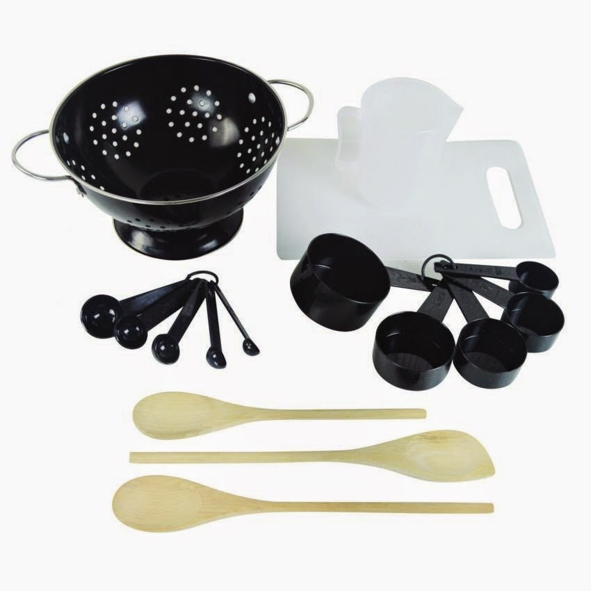 Design Home 80 pcs Kitchen Cookware and Starter Set with Cooking Knife