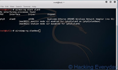 REAVER : Hack Wifi WPA2-PSK dengan Linux airodump-ng wlan0mon