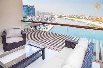 شقق  Keysplease - Palm Views Beach Studio Dubai