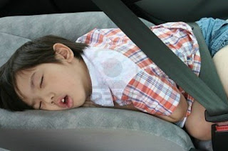 sleeping in the car