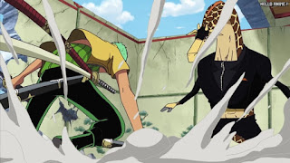 ワンピース アニメ エニエスロビー編 299話 ゾロ カク Zoro vs. Kaku | ONE PIECE Episode 299 Enies Lobby