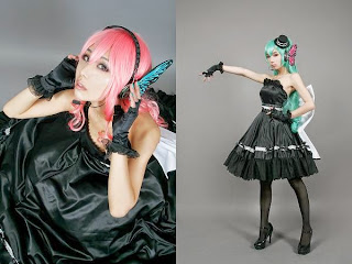 Vocaloid Magnet Luka and Miku cosplay by Tasha and Ren