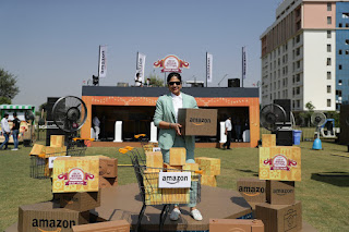 Media Kesari  Jaipur (Rajasthan)  जयपुर - अमेज़न ग्रेट इंडियन फेस्टिवल 2023 ((Amazon Great Indian Festival) Amazon.in पर 8 अक्टूबर को शुरु हुआ था। इसमें कस्‍टमर स्मार्टफोन, फैशन एंड ब्यूटी, बड़े उपकरण और टीवी, कंज्‍यूमर इलेक्ट्रॉनिक्स और ग्रोसरी सहित विभिन्‍न कैटेगरी में 5,000 से अधिक  नए लॉन्च और आकर्षक ऑफर का लाभ उठा सकते हैं। कस्‍टमर को एसबीआई क्रेडिट और डेबिट कार्ड और ईएमआई ट्रांजैक्‍शन पर 10% तक का इंस्‍टेंट डिस्‍काउंट, डेबिट और क्रेडिट कार्ड पर नो-कॉस्ट ईएमआई, अन्य लीडिंग क्रेडिट/डेबिट कार्ड पर आकर्षक ऑफर और भी बहुत कुछ मिल रहा है।