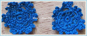 crochet ear ring, free crochet pattern, jewellery, doiley ear ring, anchor knitting cotton, red rose knitting cotton