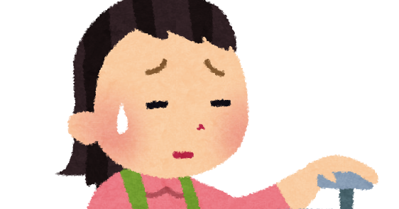火傷を冷やしている女性のイラスト かわいいフリー素材集 いらすとや