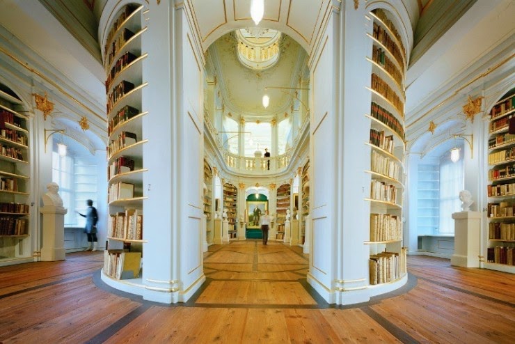 4. Duchess Anna Amalia Library, Weimar, Germany - 31 Incredible Libraries and Bookstores Around the World