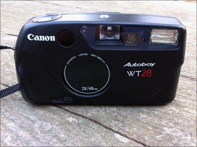 とあるブロガーの備忘録（仮）: Canon autoboy WT28 で撮る