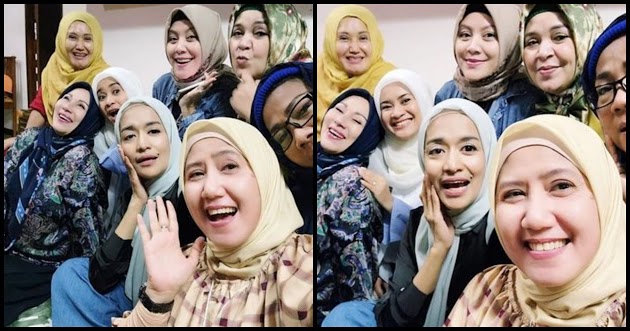 Cantiknya Awet, 9 Potret Seru Reuni Pedangdut Lawas di Rumah Evie Tamala - Ikke Nurjanah Curi Perhatian