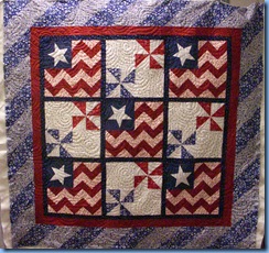 0609 Fourth of July Quilt for Tiny Stitches